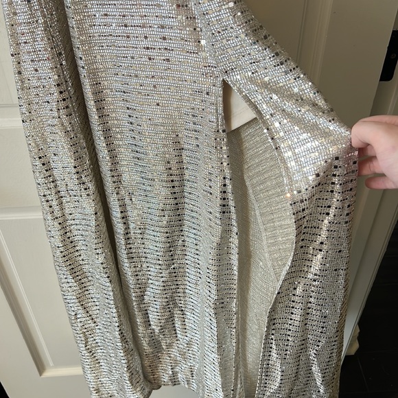 Metallic Topshop Dress Size US2 - Picture 5 of 7